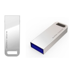 64GB Super Talent USB 3.0 Flash Drive - Silver