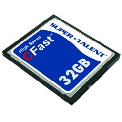32GB SuperTalent CFast Memory Card (MLC - 100MB/sec)
