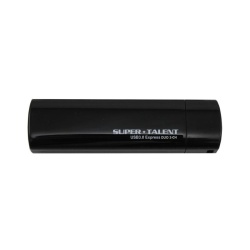 16GB SuperTalent USB3.0 Express Duo 2-CH Flash Drive (Black)