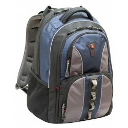 Swissgear Cobalt 16-inch Laptop Backpack - Black/Blue/Grey - GA-7343