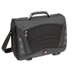 Swissgear Saturn 17-inch Laptop Messenger Bag - Black - GA-7488