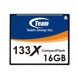16GB Team 133X CF CompactFlash memory card