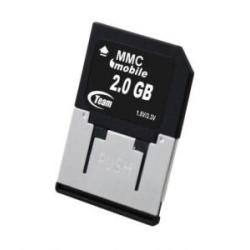 2GB Team MMC Mobile Dual-Voltage MultiMedia Memory Card