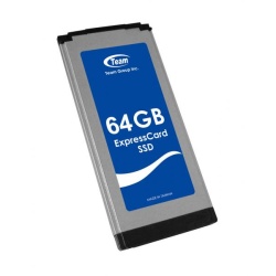 64GB Team ExpressCard SSD (MLC 34/Interface) with USB cable