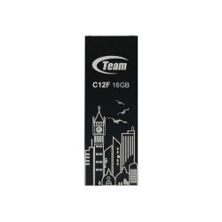 16GB Team C12F Bookmark USB2.0 Flash Drive (Big Ben) Black