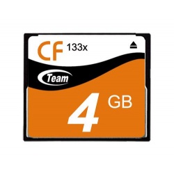 4GB Team 133X CF CompactFlash memory card