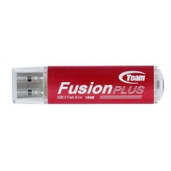 16GB Team Fusion Plus High-Speed USB2.0 Flash Drive F102+ (Red)