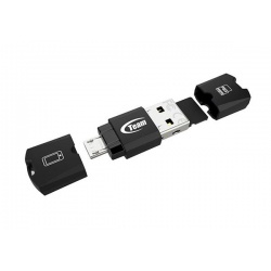Team M141 OTG USB Micro SD Reader for Tablets and Phones with OTG Support