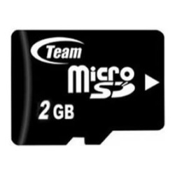 2GB Team Group microSD (TransFlash) memory card w/ SD adapter