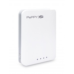 Team Peppy Pocket 10400mAh Portable Power Bank Dual USB Output 2.1A/1.0A