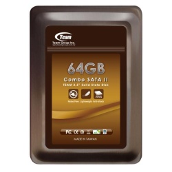 64GB Team Combo SSD Solid State Disk SATA II w/USB cable