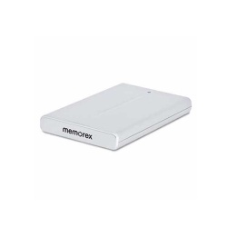 500GB Memorex 2.5-inch USB2.0 External Portable Hard Drive - Silver
