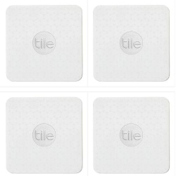 Tile Slim Phone and Wallet Filter - White 4-pack