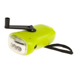 Wind Up LED Torch with Solar Panel