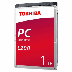 1TB Toshiba L200 2.5-inch SATA III Internal Laptop Hard Drive 5400rpm 128MB Cache