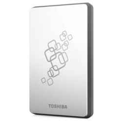 1.5TB Toshiba Canvio USB3.0 Plus 2.5-inch Portable Hard Drive (White/Gray)