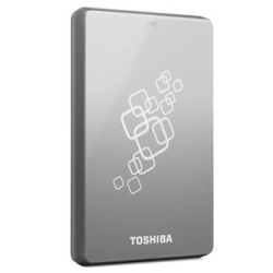 1TB Toshiba Canvio USB3.0 Plus 2.5-inch Portable Hard Drive (Gray/White)