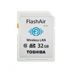 32GB Toshiba FlashAir W-03 Wi-Fi Wireless LAN SD Card SDHC CL10