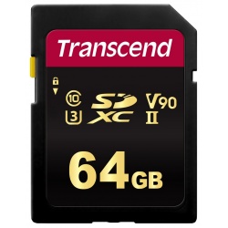 64GB Transcend 700S SDXC UHS-II U3 V90 SD Memory Card CL10 285MB/sec MLC Flash