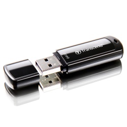 64GB Transcend JetFlash 700 USB3.1 Flash Drive Black