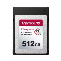512GB Transcend CFexpress 820 Type B Memory Card 1700MB/s Read 1000MB/sec Write