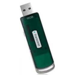 16GB Transcend JetFlash V10 USB2.0 Flash Drive (sliding USB connector)