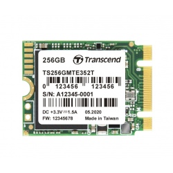 256GB Transcend MTE352T M.2 PCIe NVMe Gen3x2 2230 Internal SSD