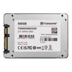 500GB Transcend SSD225S SATA 6Gb/s 2.5-inch SSD Solid State Disk