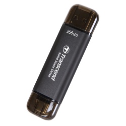 256GB Transcend ESD310C Dual USB Portable SSD (USB Type-A and Type-C)