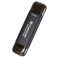 512GB Transcend ESD310C Dual USB Portable SSD (USB Type-A and Type-C)