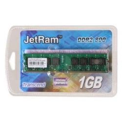 1Gb Transcend JetRAM DDR2 PC2-6400 800MHz CL5 memory module