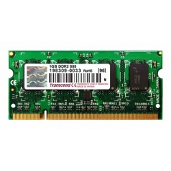1GB Transcend DDR2 800MHz SO-DIMM PC2-6400 CL6 laptop memory module