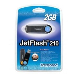 2Gb Transcend JetFlash 210 Fingerprint Flash Drive