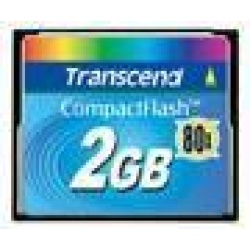 2Gb Transcend CompactFlash Card 80x Speed