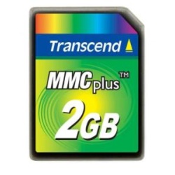 2GB Transcend MMC Plus MultiMedia Card