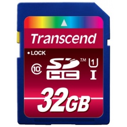 32GB Transcend Ultimate SDHC CL10 UHS-I 85MB/sec Memory Card