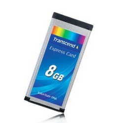 8GB Transcend ExpressCard/34 SSD with USB Adapter (MLC Flash)