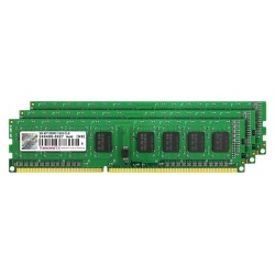 3GB Transcend DDR3 1333MHz PC3-10666 CL9 Triple Channel memory kit