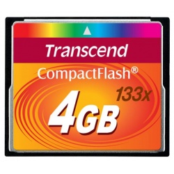 4GB Transcend CompactFlash 133x Speed Flash Memory card