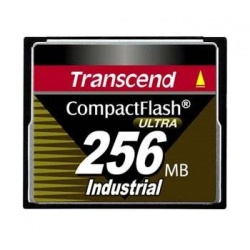 256MB Transcend Industrial Grade CF100I 100X High-Speed CompactFlash (SLC)