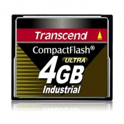 4GB Transcend Industrial Grade CF100I 100X High-Speed CompactFlash (SLC)