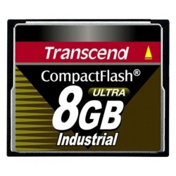 8GB Transcend Industrial Grade CF100I 100X High-Speed CompactFlash (SLC)