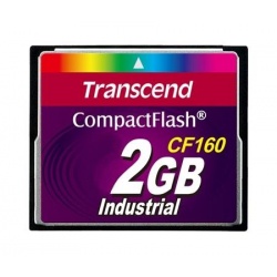 2GB Transcend CF 160X Speed Industrial CompactFlash Memory Card