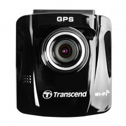 Transcend 16GB DrivePro 220 Car Video Recorder Dash Cam with Built-In Wi-Fi and free 16GB microSDHC card and suction mount