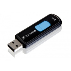 8GB Transcend JetFlash 500 USB Flash Drive w/ sliding USB connector