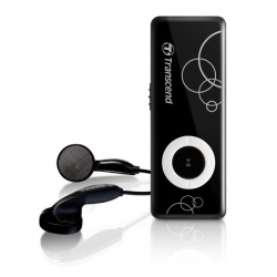 8GB Transcend MP300 Digital Music Player (Black)