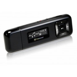 8GB Transcend Digital Music Player and FM Radio MP330 (Black)