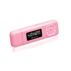 8GB Transcend Digital Music Player and FM Radio MP330 (Pink)