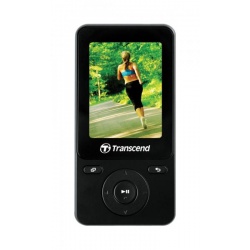 8GB Transcend MP710 Digital Music Player w/ FM Radio, G-Sensor Step Counter - Black Edition