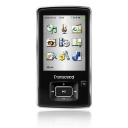 8GB Transcend MP870 Digital Music Player w/ FM Radio, Voice Recorder, microSD slot - black